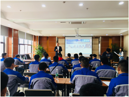 關于行政中心組織三峽職業學院培訓接待事宜
